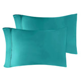 Egyptian Cotton 400 Thread Count Solid Bed Pillowcase Set