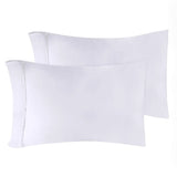 Egyptian Cotton 400 Thread Count Solid Bed Pillowcase Set