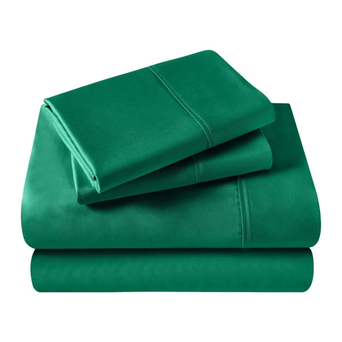 400 Thread Count Egyptian Cotton Sateen Bed Sheet Set