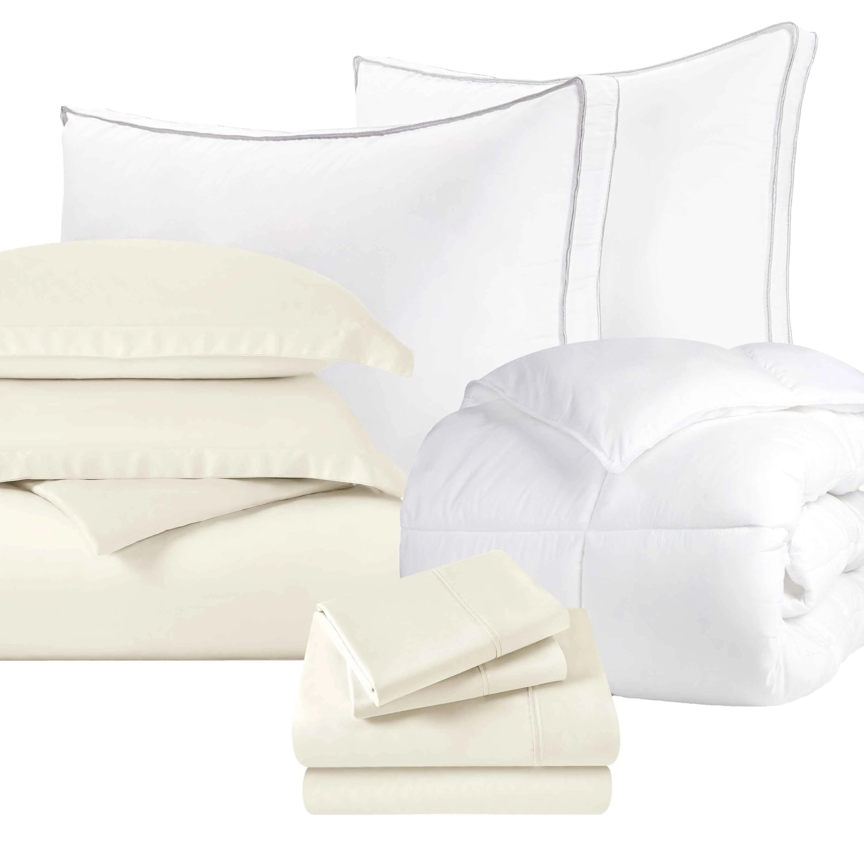 11-Piece Refined Comfort Move-In Bedding Bundle
