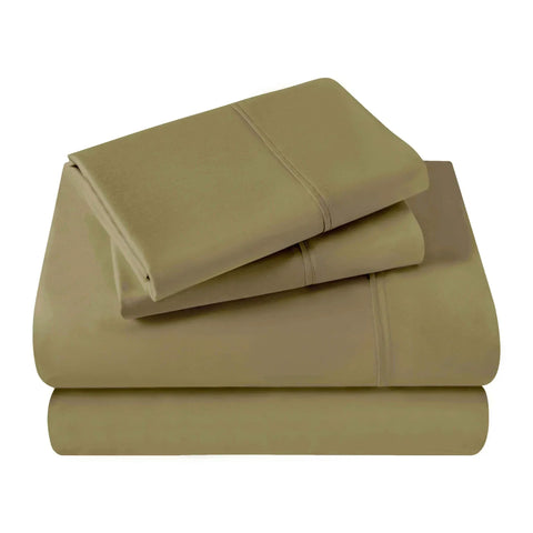 400 Thread Count Egyptian Cotton Sateen Bed Sheet Set