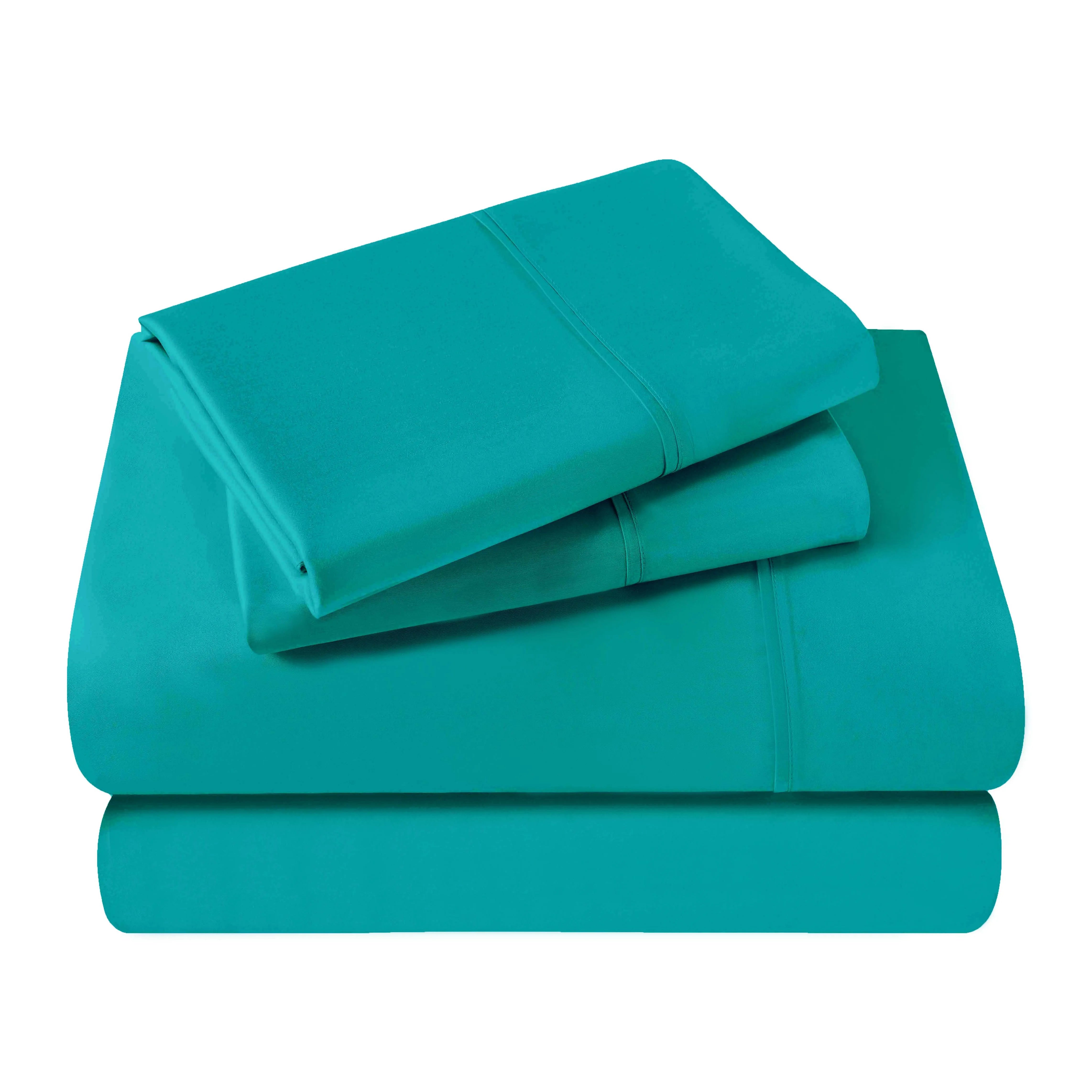 Egyptian Cotton 400 Thread Count Solid Deep Pocket Bed Sheet Set