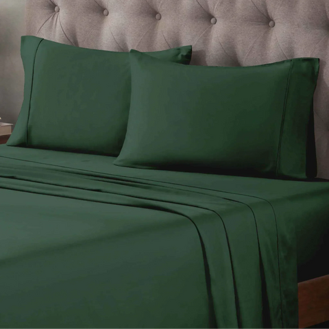 400 Thread Count Egyptian Cotton Sateen Bed Sheet Set