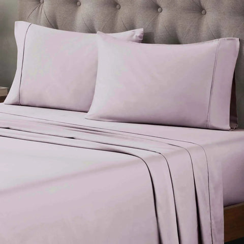Egyptian Cotton 400 Thread Count Solid Bed Pillowcase Set