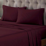Egyptian Cotton 400 Thread Count Solid Deep Pocket Bed Sheet Set