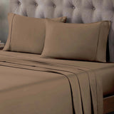 Egyptian Cotton 400 Thread Count Solid Deep Pocket Bed Sheet Set