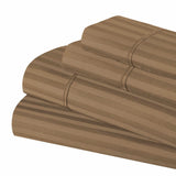 400 Thread Count Egyptian Cotton Striped Deep Pocket Sheet Set