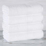 Rayon from Bamboo Cotton Blend Bath Towel Set of 4