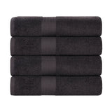 Eco-Friendly Ring-Spun Cotton 4-Piece Bath Towel Set