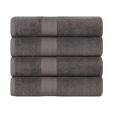 Eco-Friendly Ring-Spun Cotton 4-Piece Bath Towel Set