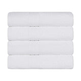 Eco-Friendly Ring-Spun Cotton 4-Piece Bath Towel Set