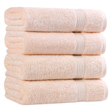 Egyptian Cotton Plush Absorbent Luxury Bath Towel Set of 4