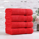 Egyptian Cotton Plush Absorbent Luxury Bath Towel Set of 4