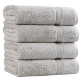 Egyptian Cotton Plush Absorbent Luxury Bath Towel Set of 4