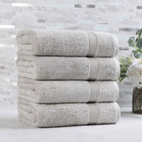Egyptian Cotton Plush Absorbent Luxury Bath Towel Set of 4