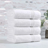 Egyptian Cotton Plush Absorbent Luxury Bath Towel Set of 4