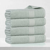 Eco-Friendly Ring-Spun Cotton 4-Piece Bath Towel Set