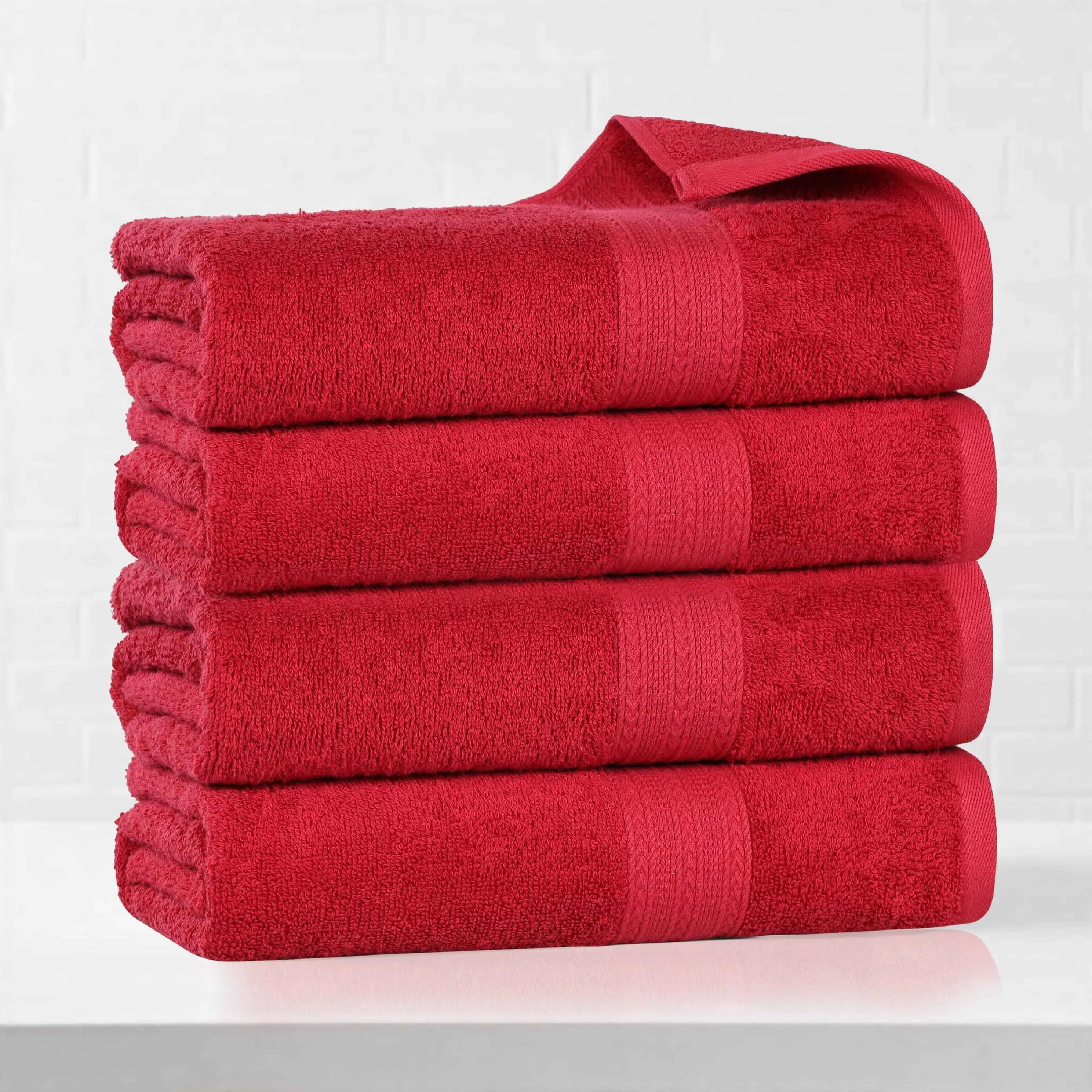 Eco-Friendly Ring Spun Cotton Towel Set Collection