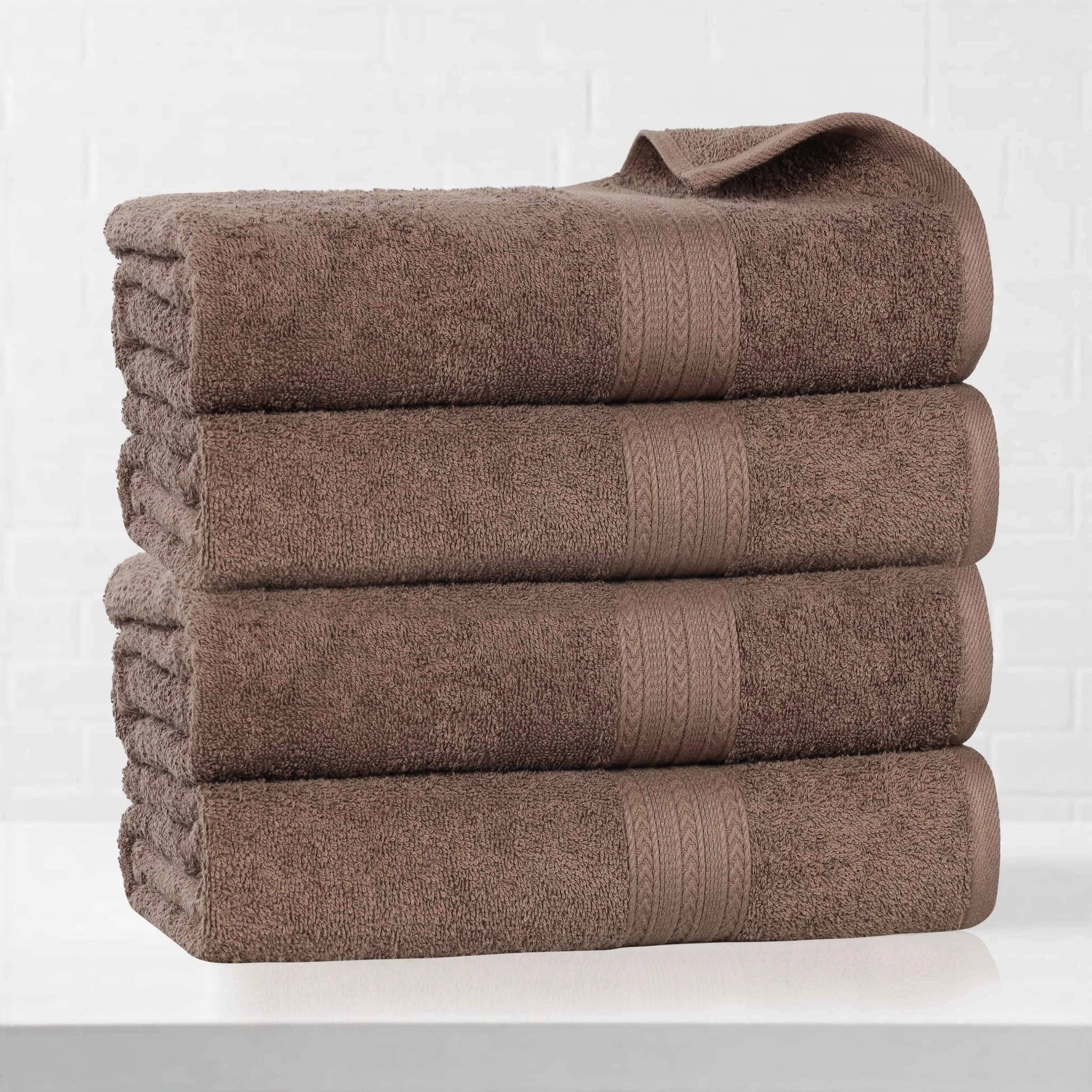 Eco-Friendly Ring Spun Cotton Towel Set Collection