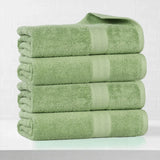 Eco-Friendly Ring-Spun Cotton 4-Piece Bath Towel Set