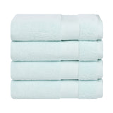 Turkish Cotton Bath Towels Heavyweight 4 Piece Set Aria