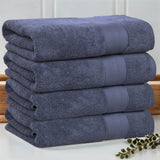 Turkish Cotton Bath Towels Heavyweight 4 Piece Set Aria