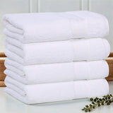 Turkish Cotton Bath Towels Heavyweight 4 Piece Set Aria