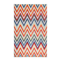 Acacia Geometric Zigzag Area Rug Modern Indoor Outdoor Rugs