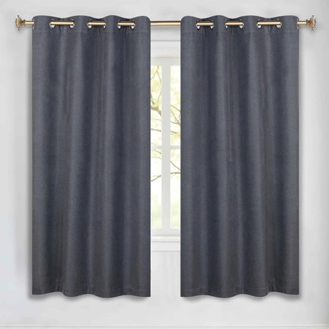 100 % Blackout Curtains Grommet Machine Washable 2 Panels Nyan