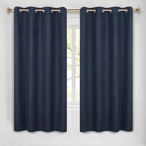 100 % Blackout Curtains Grommet Machine Washable 2 Panels Nyan