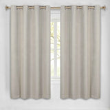 Nyan 100% Blackout Machine Washable Grommet Curtains, Set of 2 Panels