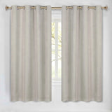 Neal 100% Blackout Machine Washable Grommet Curtains, Set of 2 Panels