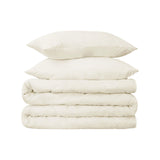 Egyptian Cotton 530 Thread Count Solid Luxury Duvet Cover Set