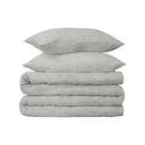 Egyptian Cotton 530 Thread Count Solid Luxury Duvet Cover Set
