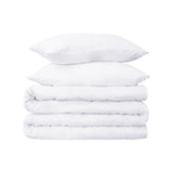 Egyptian Cotton 530 Thread Count Solid Luxury Duvet Cover Set