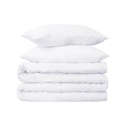 530 Thread Count Egyptian Cotton Solid Duvet Cover