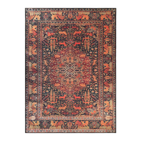 Copley Bohemian Oriental Medallion Wildlife Indoor Area Rug Or Runner