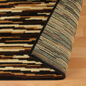 Horizons Abstract Wavy Stripes Indoor Large Area Rugs Or Runner Rug