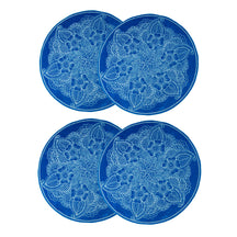60" Round Cotton 4 Piece Beach Towel Set
