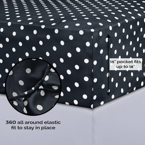 300 Thread Count Bamboo Rayon Sheets - Solid Deep Pocket