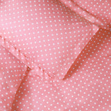 Cotton Blend 600 Thread Count Polka Dot Duvet Cover Set