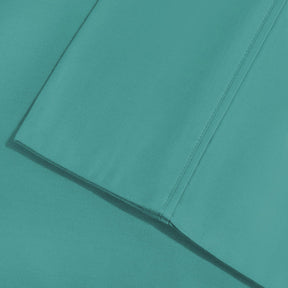 600 Thread Count Cotton Blend Solid Deep Pocket Bed Sheet Set