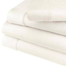 600 Thread Count Cotton Blend Solid Deep Pocket Bed Sheet Set