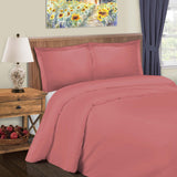 Cotton Blend 600 Thread Count Solid Duvet Cover Set