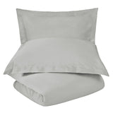 Cotton Blend 600 Thread Count Solid Duvet Cover Set