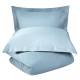 Cotton Blend 600 Thread Count Solid Duvet Cover Set