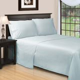 650 Thread Count Egyptian Cotton Sateen Stripe Bed Sheet Set