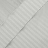 650 Thread Count Egyptian Cotton Sateen Stripe Bed Sheet Set