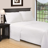 650 Thread Count Egyptian Cotton Sateen Stripe Bed Sheet Set