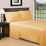 650 Thread Count Egyptian Cotton Sateen Stripe Bed Sheet Set